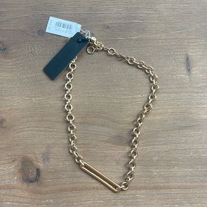 JCrew gold necklace